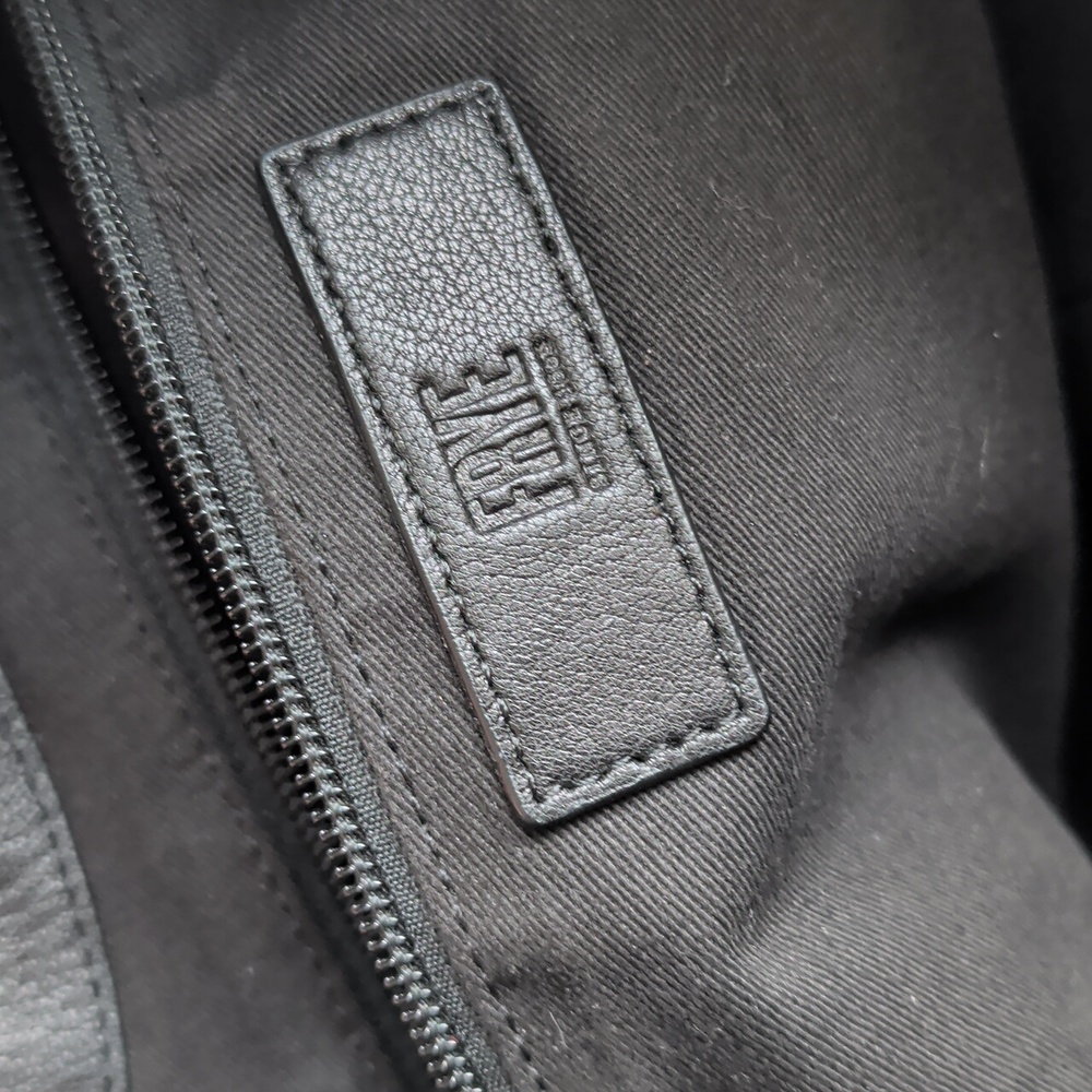 Frye Black Leather Shoulder Bag